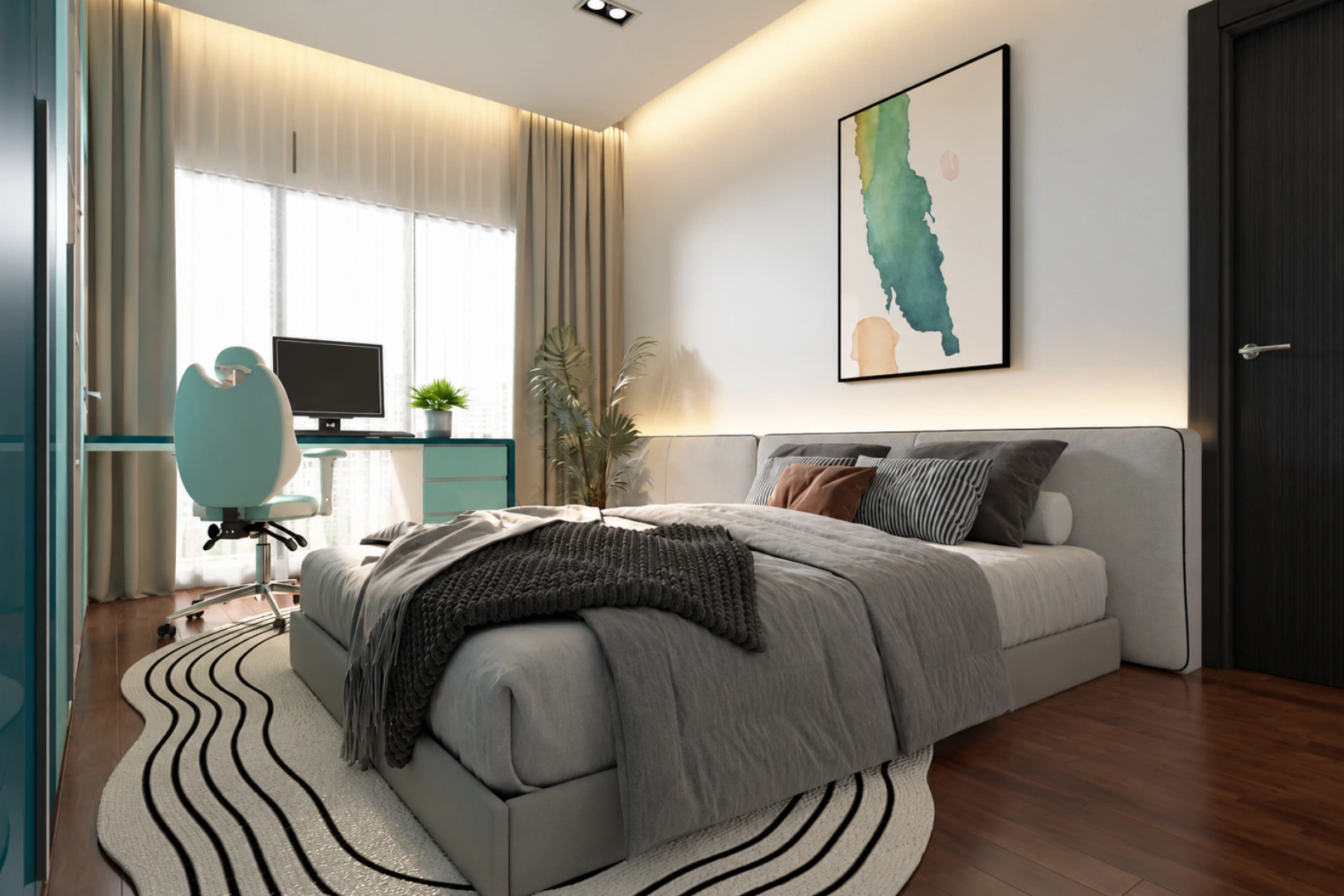 Sky Seputeh Condo design presentation, page 12 of 13